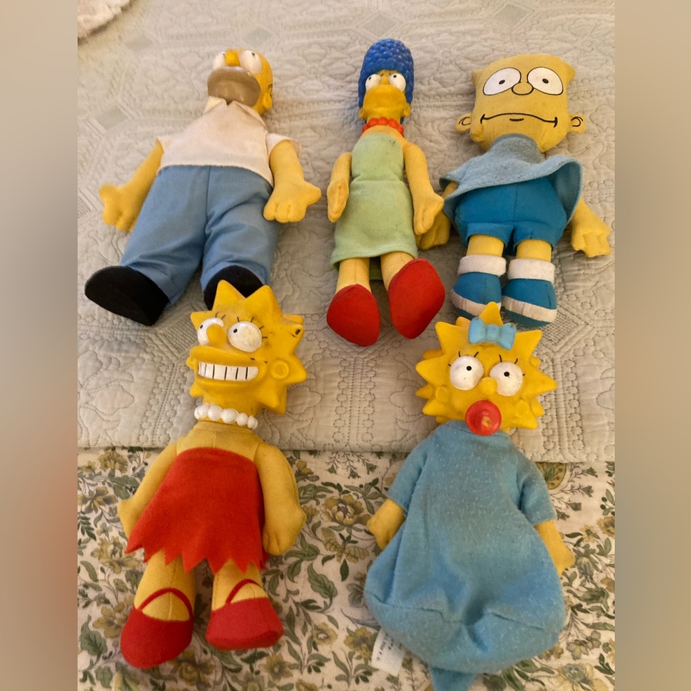 SIMPSON’S Homer/Marge/Bart/Lisa/Maggie All for $25